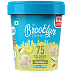 THE BROOKLYN CREAMERY Pina Colada Ice Cream 450 ml Tub
