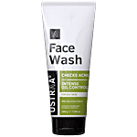 Ustraa Face Wash For Oily Skin - Checks Acne & Oil Control, For Men 200 g 
