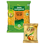 Tata Sampann Unpolished Toor Dal/Arhar Dal 1 Kg Combo (Get Tata Tea Gold 100g Free)