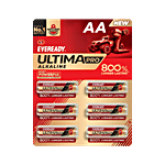 Eveready Ultima Pro Alkaline AA Battery 6 pcs