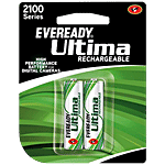 Eveready Ultima Recharge Battery - 2100 Series, AA, 1.2 V 2 pcs Blister Pack