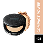 Maybelline New York Fit Me Matte Poreless Compact Powder, 128 Warm Nude 6 g