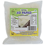 Royal 2D Papad Potato Crinkle Shape - Navratri Special 200 g Pouch