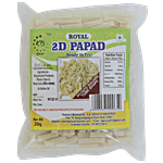 Royal 2D Papad Potato Square Tube Shape - Navratri Special 200 g Pouch