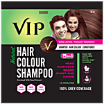Vip Hair Colour Shampoo - Brown 20 ml