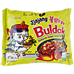 Samyang Buldak Jjajang Hot Chicken Flavour Ramen - With Korean Black Bean Sauce 140 g Pouch