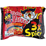 Samyang Buldak Instant Hot Chicken Ramen Noodles - 3X Spicy 140 g Pouch