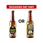 Toyo Kombucha Zero Sugar Ginger Lemon Fermented Tea 330 ml 