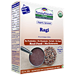TummyFriendly Foods Organic Sprouted Ragi Porridge Mix - USDA Organic Certified 200 g