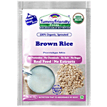 TummyFriendly Foods Organic Sprouted Brown Rice Porridge Mix 50 g Pouch
