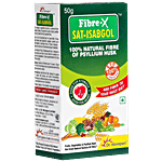 Dr. Morepen Fiber-X Sat Isabgol - Psyllium Husk Powder 50 g 