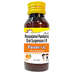 Dr. Morepen Fever-X Syrup For Kids - Mix Fruit Flavour 60 ml