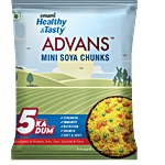 Emami Healthy & Tasty Advans Mini Soya Chunks 35 g Pouch (Get 7 g Extra)