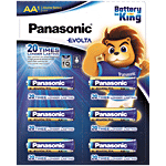 Panasonic Alkaline Battery - Evolta, AA, 1.5 V, Blister Pack 6 pcs