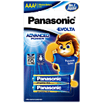 Panasonic Alkaline Battery - Evolta, AAA, 1.5 V, Blister Pack 2 pcs