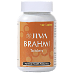 Jiva Ayurveda Brahmi Tablet - For Gaining Holistic Health Naturally 120 pcs 