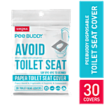 Peebuddy Avoid Toilet Seat - Disposable Paper Seat Cover 30 pcs 