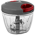 Pigeon by Stovekraft Big Chopper Fruits & Vegetable With 3 Blades(650 ml), Grey 1 pc 