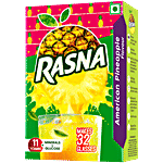 Rasna Fruit Fun - American Pineapple, 32 Glasses 61 g Mono Carton