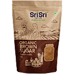 Sri Sri Tattva Organic Brown Sugar, 1kg - Natural & Refined Cane Sugar - Premium Quality - Rich in Minerals 1 kg