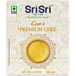 Sri Sri Tattva Cow' Premium Ghee 500 ml