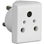 Anchor by Panasonic Pilot Multiplug Adaptor - Plastic, 16A, 220-240V 1 pc
