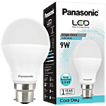 Panasonic LED LED Bulb - 9W,Cool Daylight White,Base B22 1 pc 