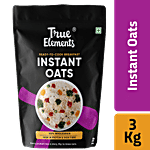 True Elements Whole Instant Oats - Gluten Free, High Protein & Fibre 3 kg