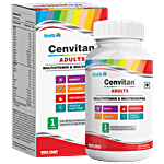 Healthvit Health Supplement - Cenvitan Adults, Multivitamin & Multimineral Tablets 60 pcs 