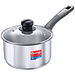 Prestige Sauce Pan - Platina Popular| Stainless Steel | 140 mm (36156) 1 pc 