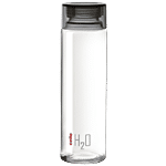 Cello H2O Glass Fridge Water Bottle - Black 920 ml 