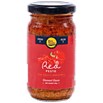 Bun Maska Red Pesto Sauce - Made With Fresh Sun Dried Tomato 190 g