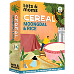 Tots & Moms Organic Instant Mix - Moongdal & Rice 200 g Box