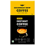 Colombian Brew Coffee Original Instant Coffee Powder - Strong 100 g 