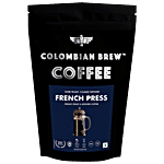 Colombian Brew Coffee Arabica French Press Coffee Powder - Dark Roast Strong 250 g