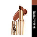 Lakme Lipstick - 9 To 5 Primer + Matte, Rustic Brown 3.6 g
