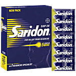 Saridon Saridon Quick Relief from Headache,Tablet Strips 10 pcs