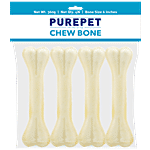 Purepet Dog Treats - Pressed Chew Bones Treats, 15 cm 90 g (Pack of 4)