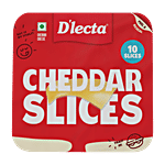 D'lecta Cheddar Cheese - Slice 200 g (10 pcs)
