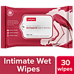 SIRONA Intimate Wipes - pH Balanced, Bamboo Based With Natural Extracts 30 pcs 