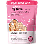 The Whole Truth Breakfast Muesli - Nuts, Fruits & Seeds, Super Saver Pack 750 g