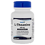 Healthvit L-Theanine 100 mg Tablets - Stress Management 60 pcs 