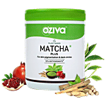 O'ZIVA Plant Based Matcha Plus - High In Antioxidants, For Skin Pigmentation & Dark Circles 50 g 
