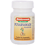 Baidyanath Punarnavadi Mandoor Tablet - Useful In Anaemia 40 pcs 
