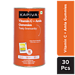 Kapiva Vitamin C + Amla Gummies - Tasty Immunity 30 pcs 