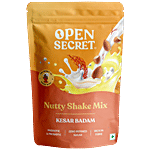 Open Secret Thandai Shake Mix - Kesar Badam, Unjunked 225 g