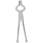 Elephant  Pakkad/Sansi/Sandasi - Steel, Big, Flat Shape 26.5 cms 1 pc