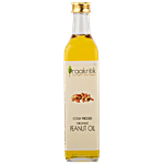 Praakritik Organic Peanut Oil -  Cold Pressed 500 ml 