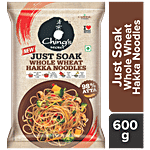 Ching's Secret Just Soak - Whole Wheat Hakka Noodles, 98% Atta 600 g 