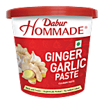 Dabur Hommade - Ginger Garlic Paste, No Added Colour 400 g Tub